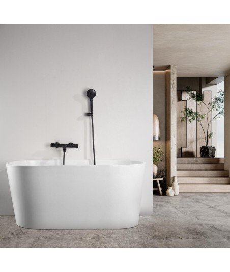 Grifería negra de bañera eco-kent imex |  BTK017-4ECO/NG