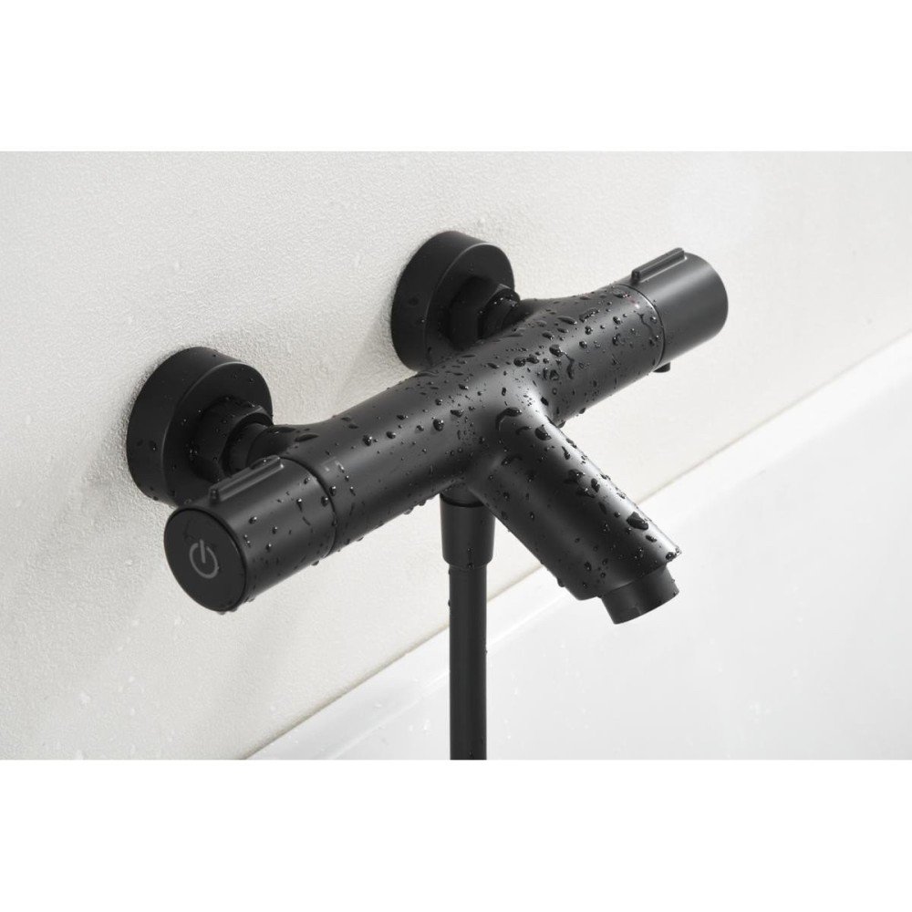 Grifería negra de bañera eco-kent imex |  BTK017-4ECO/NG