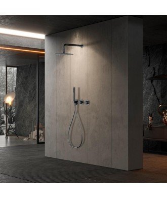 Ducha empotrada black gun metal Assen imex | GTA052/BGM Nuevo
