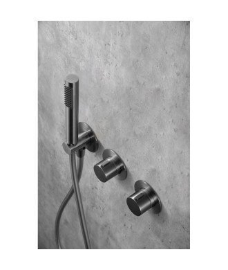Ducha empotrada black gun metal Assen imex | GTA052/BGM Nuevo
