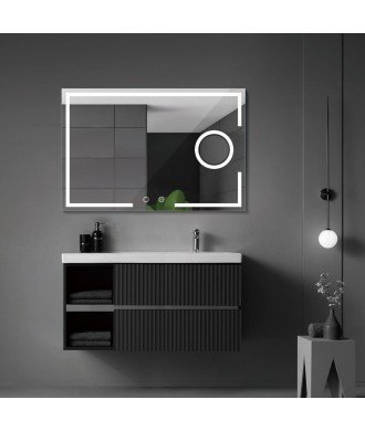 Espejo led y aumento rectangular ledimex Malta