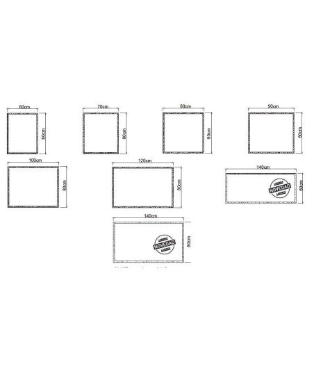 Espejo led rectangular ledimex Suiza |  SUIZ010