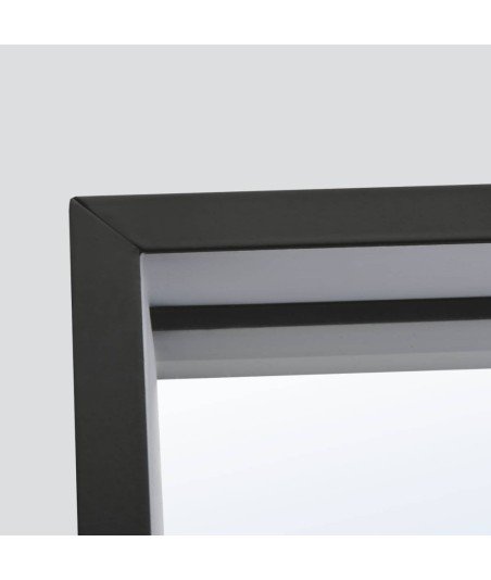 Espejo negro led rectangular Ledimex Ability |  oferta oficial