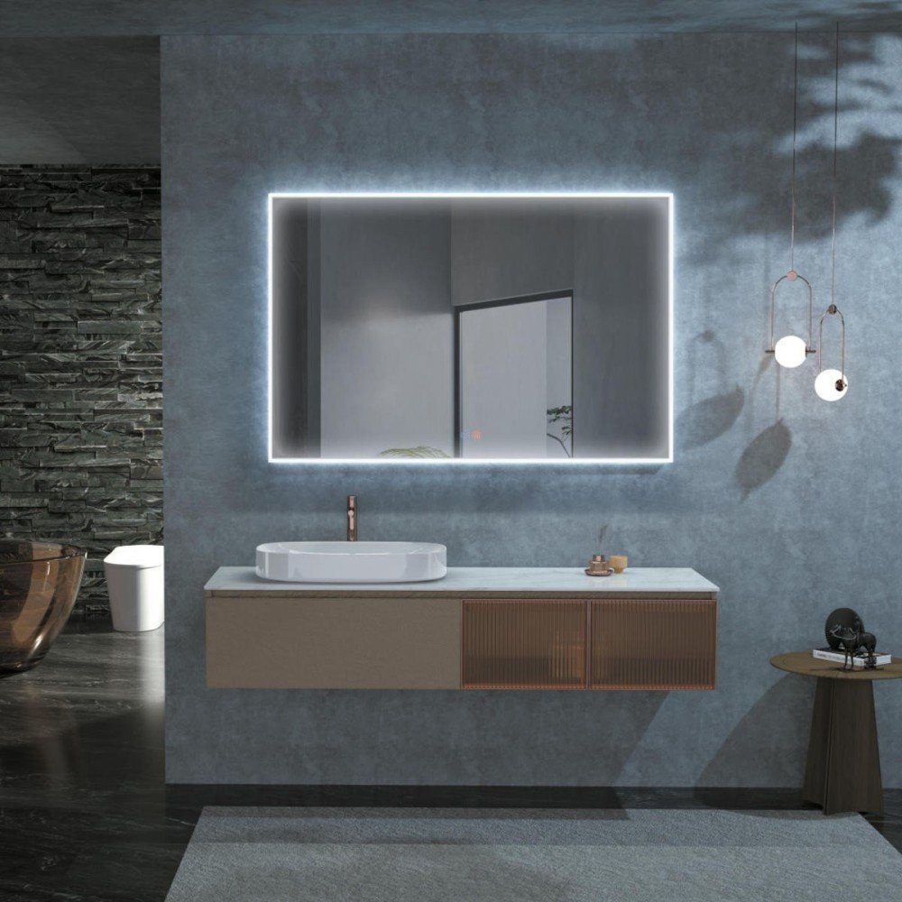 Espejo led rectangular Ledimex Boston |  Envío gratis