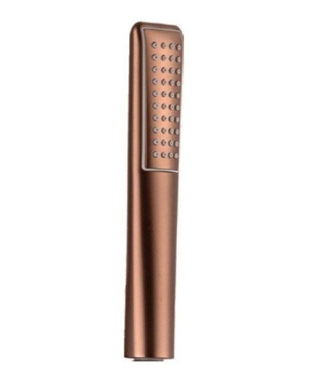 Mango de ducha oro rosa cepillado Génova imex | MDV014/OC