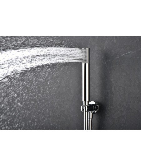 Ducha termostática plata Monza IMEX | GTT039