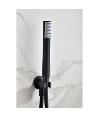 Ducha termostática negro mate Monza IMEX | GTT039/NG