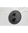 Ducha termostática negro mate Monza IMEX | GTT039/NG