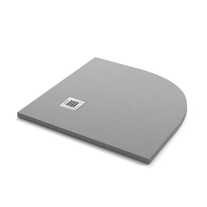 Plato de resina cargas minerales semicircular curvo Plato de resina cargas minerales semicircular curvo