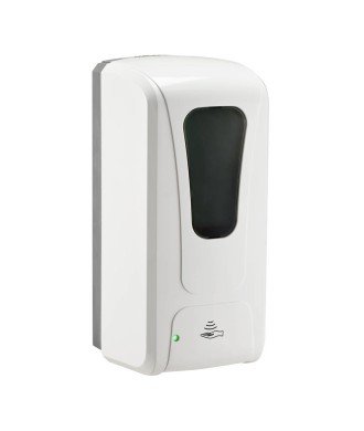 Dosificador pared automático 1000ml. doble desinfección - blanco