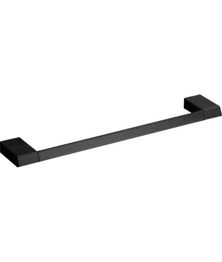 TOALLERO BARRA 60 CM - NEGRO MATE