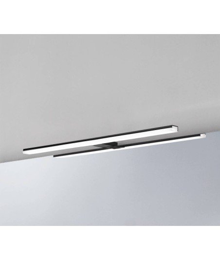 APLIQUE LED 458 MM RECT. NEGRO MATE