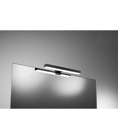 APLIQUE LED 310 MM RECT. NEGRO MATE