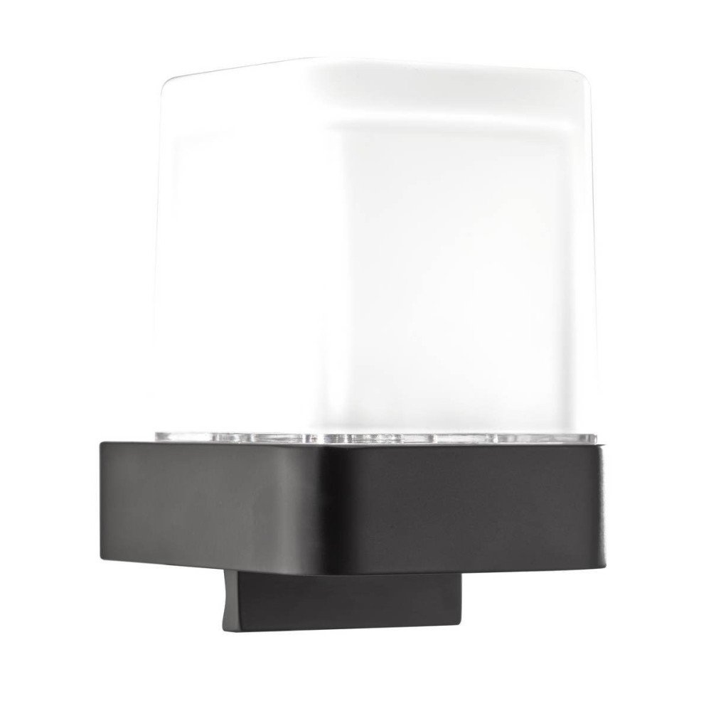Dispensador A Pared Cuadrado 150Ml - Negro Mate