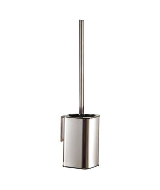 Escobillero de pared - inox cepillado