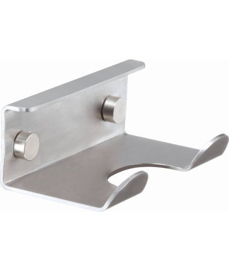 Percha adh - inox cepillado