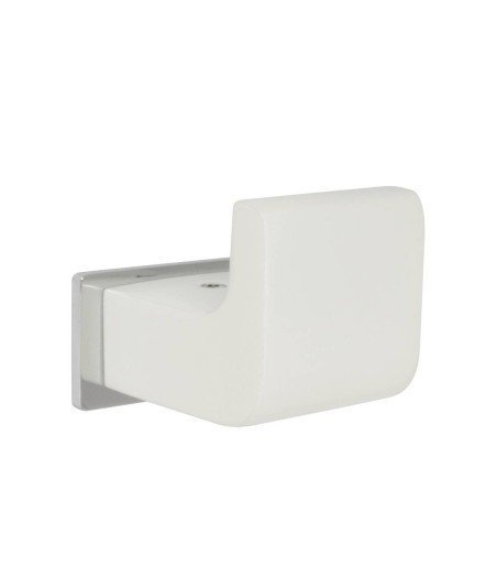 Percha adh.- blanco mate