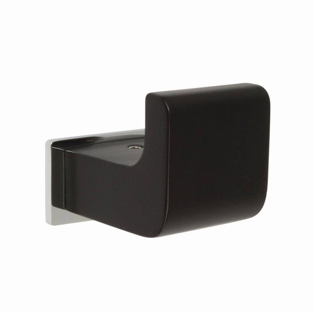 Percha adh.- negro mate