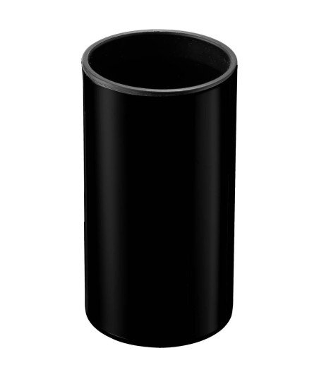 Portacepillos sobremesa - negro mate