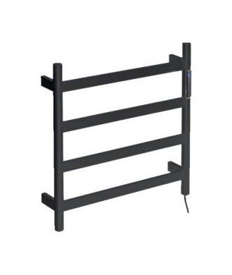 Toallero Eléctrico negro mate 47,5 cm - 01881081