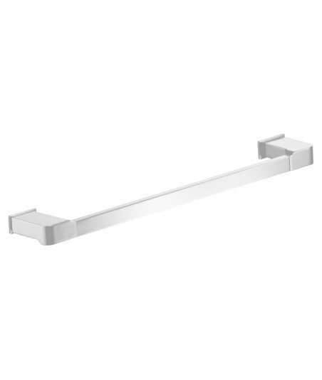 Toallero barra  60 cm adh - blanco mate