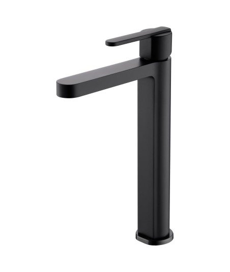 Grifo de caño alto negro mate roma imex | BDR001-3NG