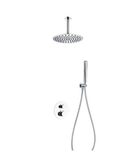 Ducha termostática empotrada Salerno Nápoles imex GTS060