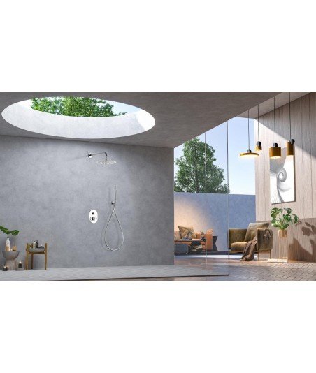 Ducha empotrada pared Olimpo IMEX | GPC033