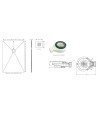 Plato de ducha de resina con carga mineral Gelcoat Next  | Oferta