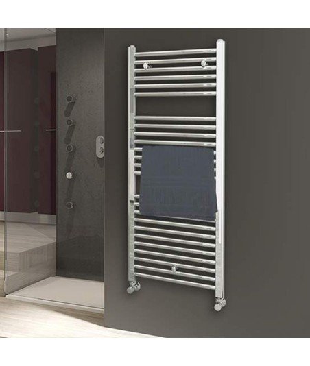 Radiador de agua toallero cromado 120x50