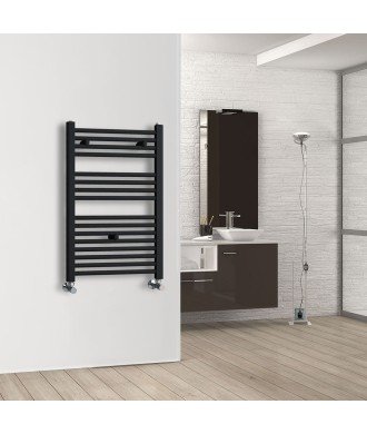 Radiador Toallero 80x50 negro | Mamparas Blau