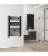 Radiador Toallero 80x50 negro | Mamparas Blau