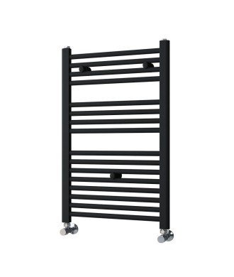Radiador Toallero 80x50 negro | Mamparas Blau