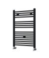 Radiador Toallero 80x50 negro | Mamparas Blau