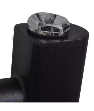 Radiador Toallero 80x50 negro | Mamparas Blau
