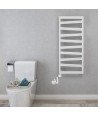 Radiador Secatoallas Electrico Insignia Blanco mate 120X500