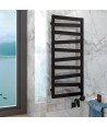 Radiador Secatoallas Electrico Step Negro mate 1200X500