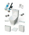 Rhodas Aquore Inodoro Compacto Blanco | Mamparas Blau