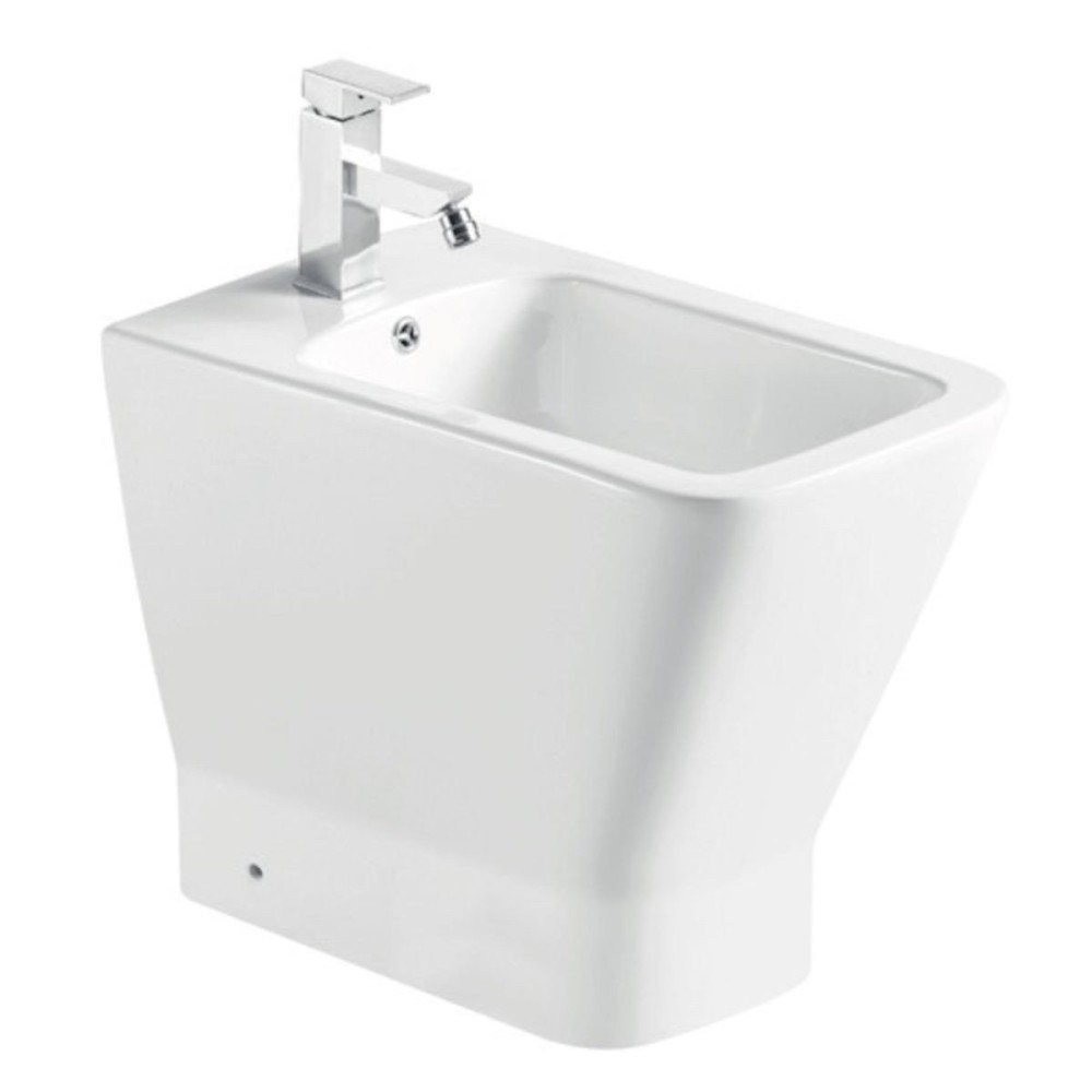 Bidé compacto blanco Rimless Rhodas | 10241