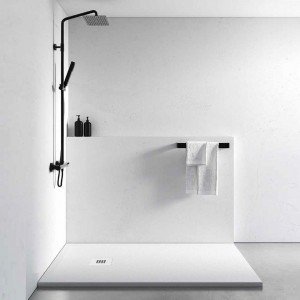 Plato de ducha de resina...