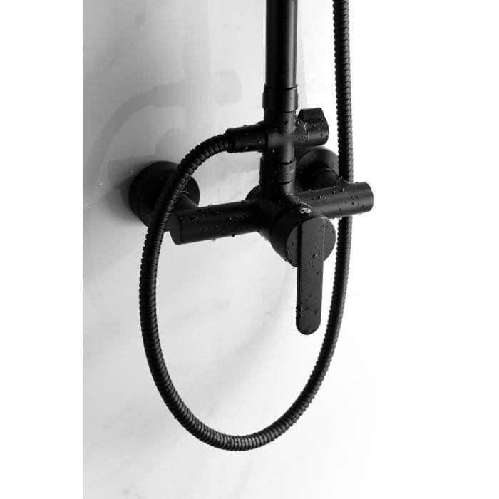 Columna de ducha negra Roma IMEX