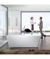 Bañera exenta de diseño acrílica Caspio | Aquore