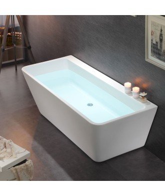 Bañera exenta de diseño acrílica Mediterráneo | Aquore