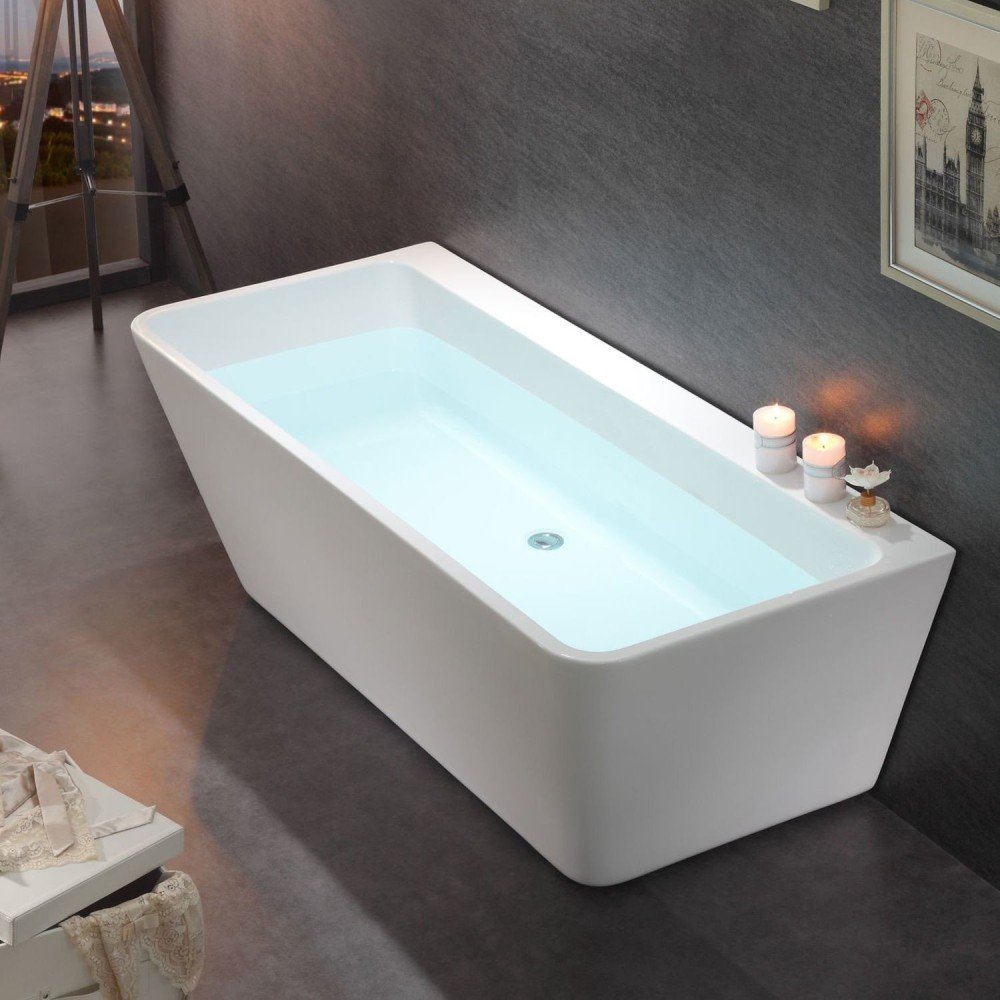 Bañera exenta de diseño acrílica Mediterráneo | Aquore