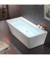 Bañera exenta de diseño acrílica Mediterráneo | Aquore
