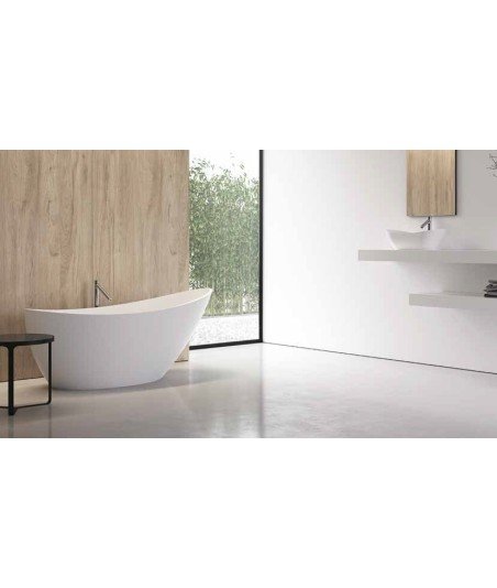 Bañera exenta de diseño Gel Coat Salomon | Aquore