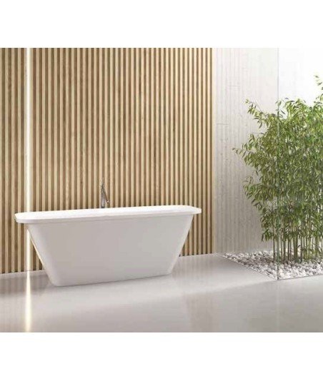 Bañera exenta de diseño Gel Coat Timor | Aquore