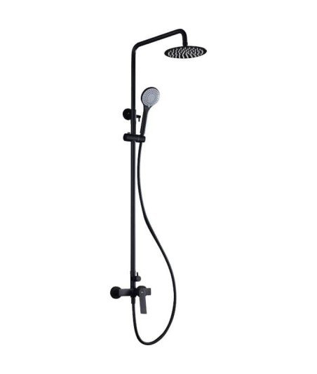 Columna de ducha negra Luxor IMEX