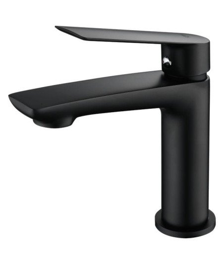 Grifo negro monomando de lavabo Luxor IMEX