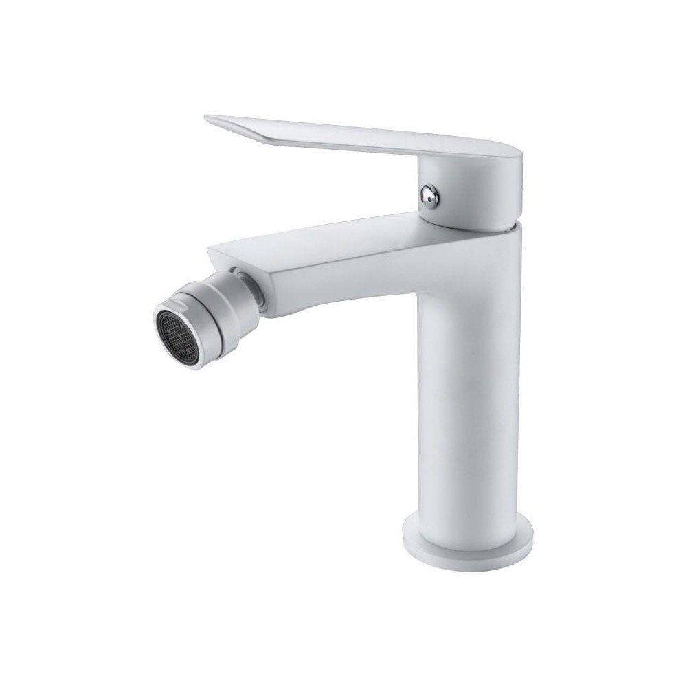 Grifo blanco monomando de bidé Luxor IMEX